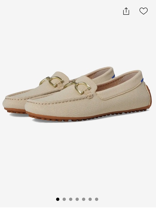 Rothy's Shoes - Rothy's Double Bit Driver Loafers - sesame size 8.5